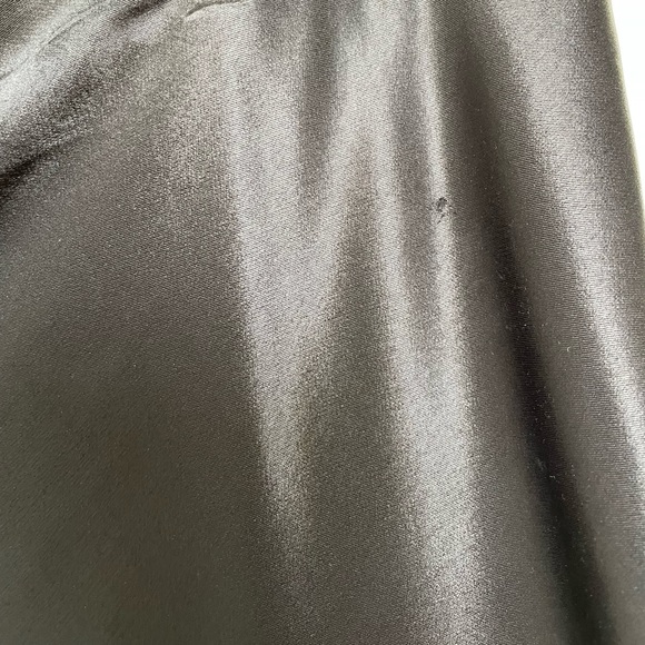 Vince Bias Cut Slip Skirt in Black - Picture 2 of 5